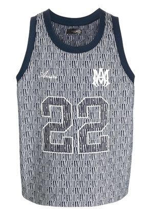 AMIRI graphic-print tank top - Blue