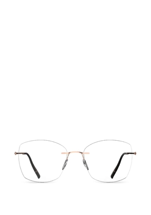 Silhouette geometric-frame glasses - Pink