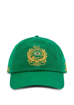 Polo Ralph Lauren Brazil logo-embroidered cotton baseball cap - Green