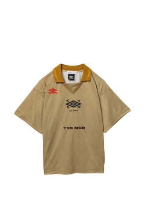 Toga x Umbro patterned T-shirt - Neutrals