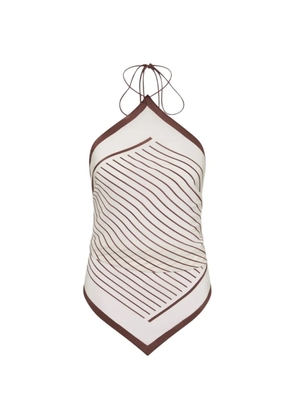 SIR. Marais scarf-style top - Neutrals