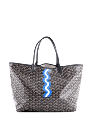 Goyard Pre-Owned Saint Louis Printed Coated Canvas GM tote bag - Black