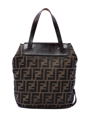Fendi Pre-Owned 20th Century Zucca Canvas bucket bag - Brown