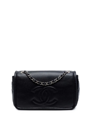 CHANEL Pre-Owned 2011 Medium Caviar CC Timeless Flap shoulder bag - Black