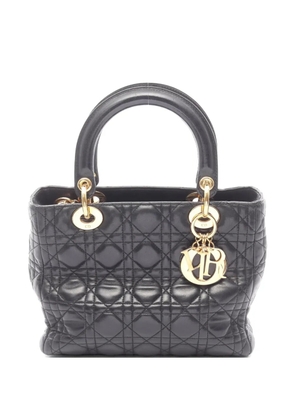 Christian Dior Pre-Owned 2000 Lady Dior Cannage handbag - Black