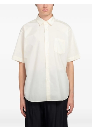 ssstein oversized short-sleeve shirt - Yellow