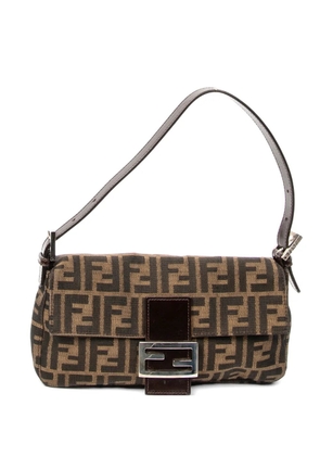 Fendi Pre-Owned Zucca Baguette handbag - Brown