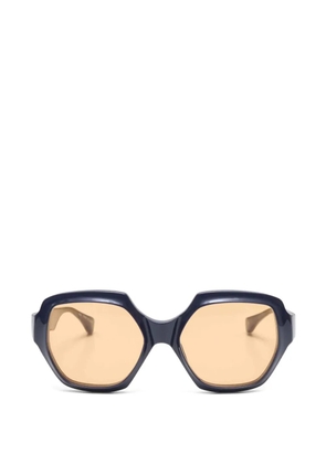 Undercover x Factory900 geometric-frame sunglasses - Black