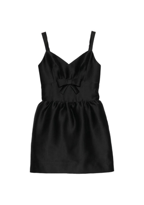SHUSHU/TONG bow-detail sleeveless dress - Black