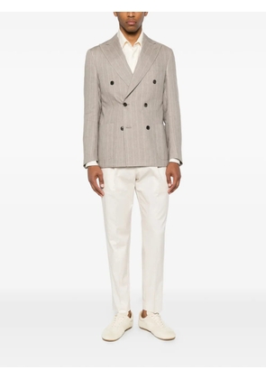 Germano 1952 pleated trousers - Neutrals