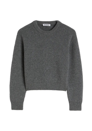 Jil Sander ribbed-knit sweater - Grey