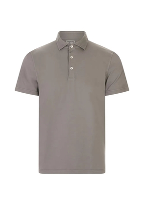 Fedeli short-sleeve polo shirt - Grey