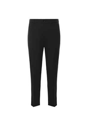BE ABLE elasticated-waistband tailored trousers - Black
