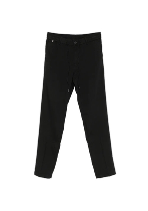 BOSS drawstring-waist trousers - Black