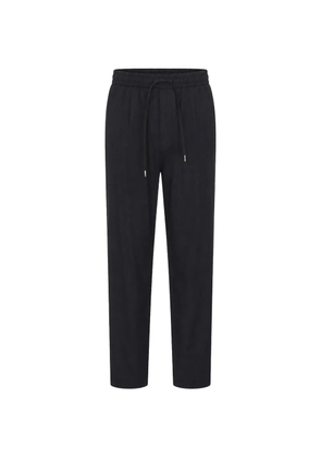 Briglia 1949 drawstring-waist flannel trousers - Blue