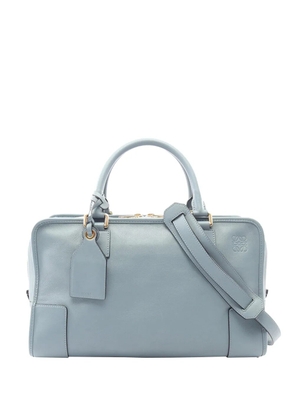 Loewe Pre-Owned 2010-2026 Leather Amazona 36 satchel - Blue