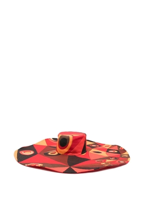 PUCCI Iride-print reversible sun hat - Orange
