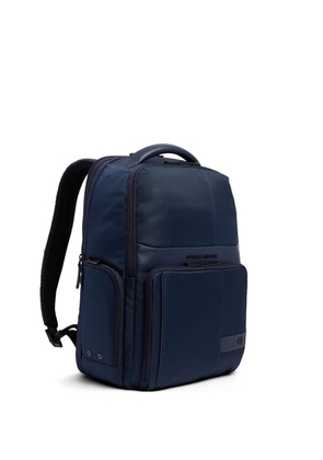 PIQUADRO expandable laptop backpack - Blue