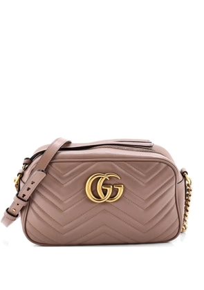Gucci Pre-Owned GG Marmont Shoulder Bag Matelasse Leather Small crossbody bag - Neutrals