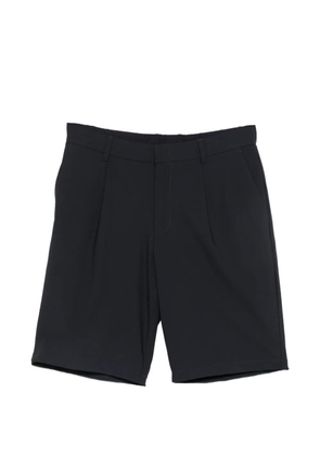 Alley Docks 963 pleated-detail shorts - Blue