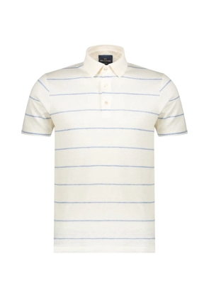 Paul & Shark striped polo shirt - White