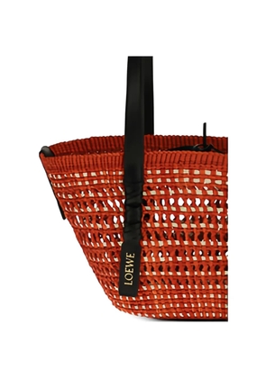 LOEWE Small Braid basket bag - Red