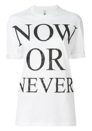 Neil Barrett Now or Never T-shirt - White