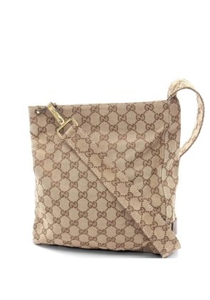 Gucci Pre-Owned 2000s GG canvas shoulder bag - Neutrals