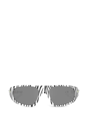 Oakley Neoforma zebra-print sunglasses - White
