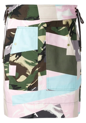 Kenzo Broken Camo skirt - Multicolour
