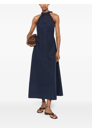 Pennyblack halterneck back-tie midi dress - Blue