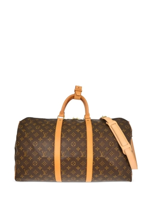 Louis Vuitton Pre-Owned 2004 Keepall Bandouliere 50 holdall - Brown