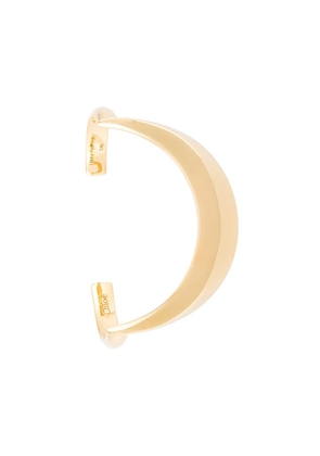 Chloé 'Isalis' curved cuff - Metallic