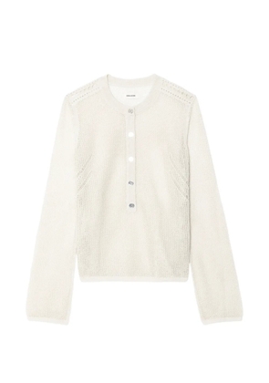 Zadig&Voltaire Mandala open-knit sweater - Neutrals