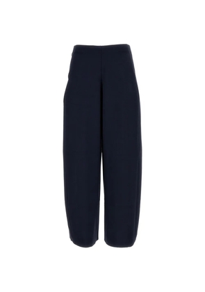 RTW wide-leg elasticated-waist trousers - Blue
