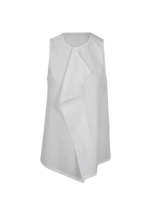 Christian Wijnants Tilos draped asymmetric top - White