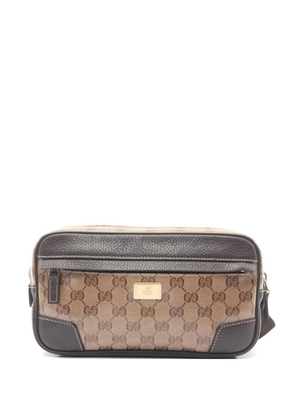 Gucci Pre-Owned GG Crystal cross body bag - Brown