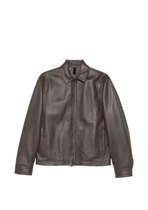 Tagliatore leather jacket - Brown