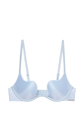 Fleur Du Mal Le Stretch gloss seduce u-plunge bra - Blue