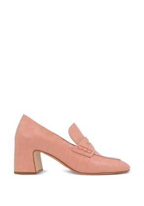 Madison.Maison leather loafers - Pink
