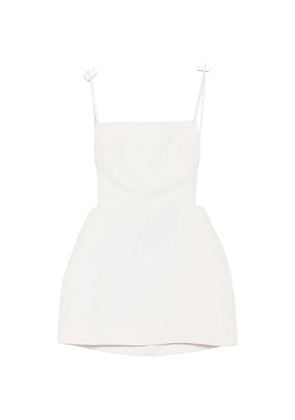 CALVIN KLEIN COLLECTION backless spaghetti-strap mini dress - White