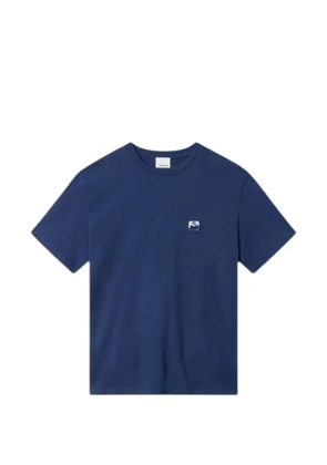 MARANT logo-patch T-shirt - Blue