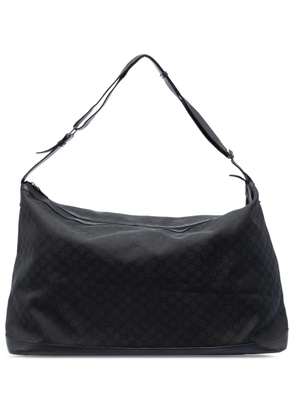 Gucci Pre-Owned 2016-2026 XL GG Nylon travel bag - Black