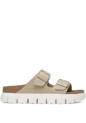 Birkenstock Arizona double-buckle slide sandals - Neutrals