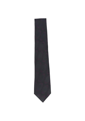 Tagliatore pattern tie - Blue