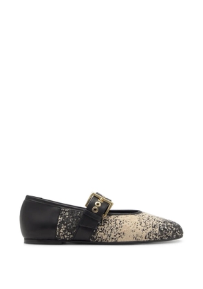 Castañer Hermi buckle-fastening ballet flats - Black