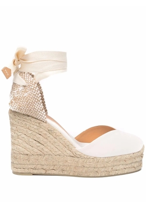 Castañer Chiara wedge espadrilles - White
