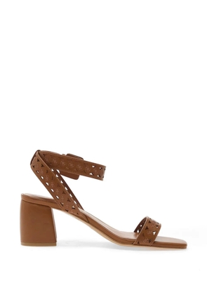 GUESS USA Gastine logo-debossed sandals - Brown