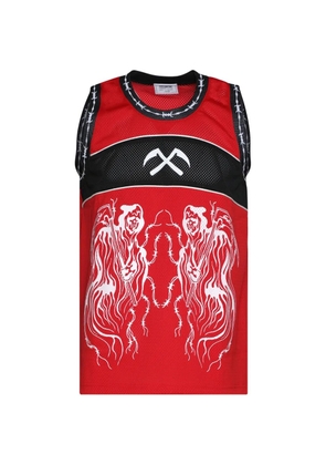 Warren Lotas Reaper Face Off basketball jersey - Red