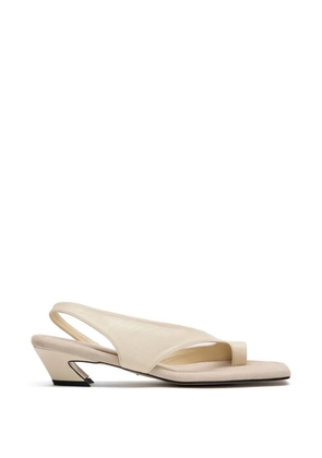 System Curvea slingback sandals - Neutrals